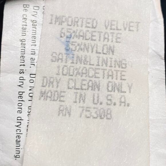 Vintage 90s Velvet Column Gown Sequin Halter Neck Strappy Back Teal Green 2 - Picture 12 of 14